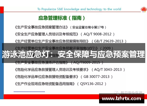 游泳池应急灯：安全保障与应急预案管理